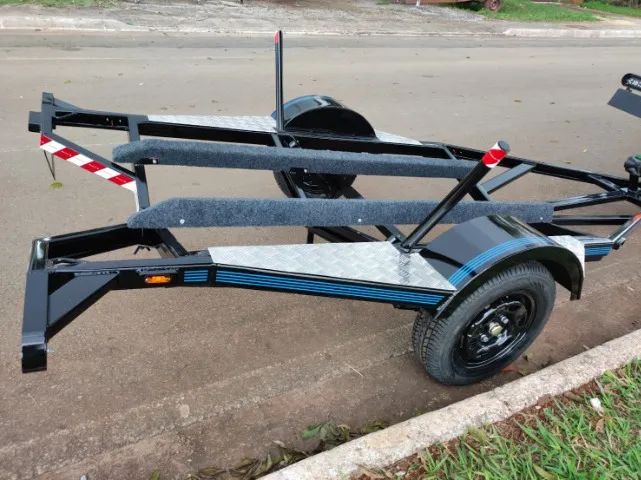 "Carretinha pra jet ski nova paralama pra rodas até aro 17  Menor preço de Goiânia e regiã - Foto 4