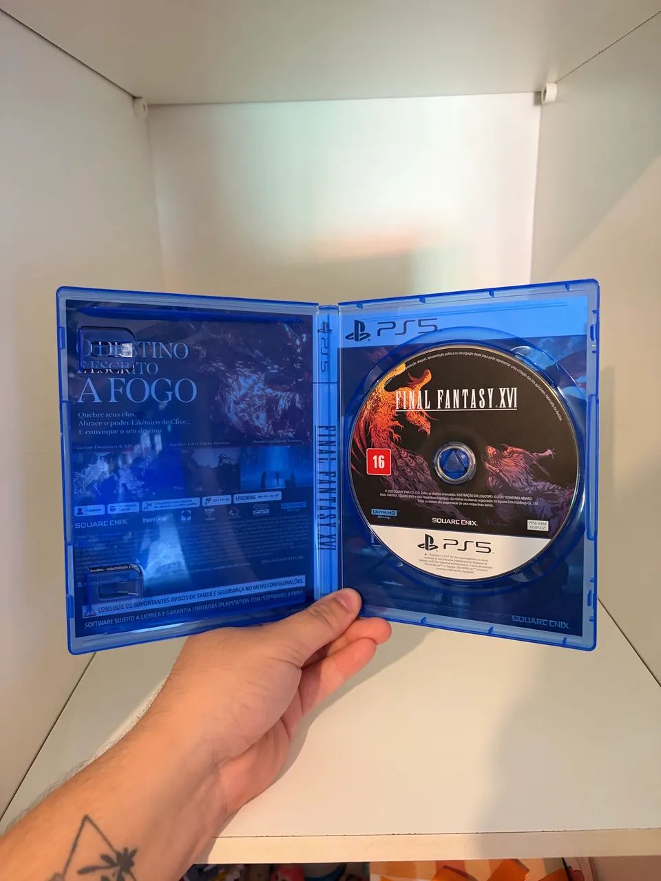 Final Fantasy 16 PS5 Zerado! - Foto 2