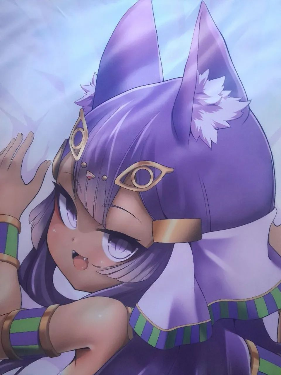 Capa p/ travesseiro dakimakura Anubis - Foto 2