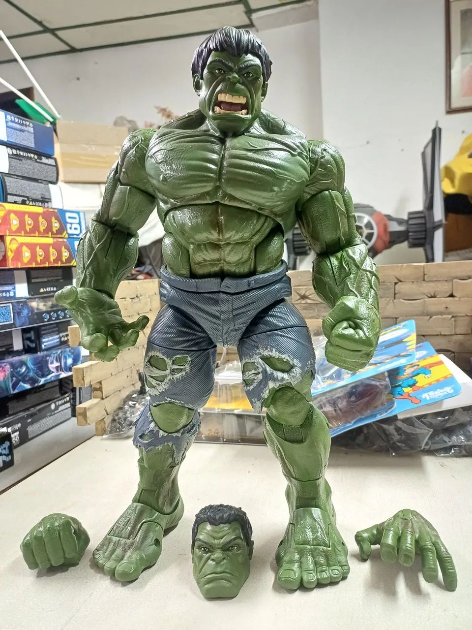 Hulk Marvel Legends 12 polegadas 12 inch 37 centímetros