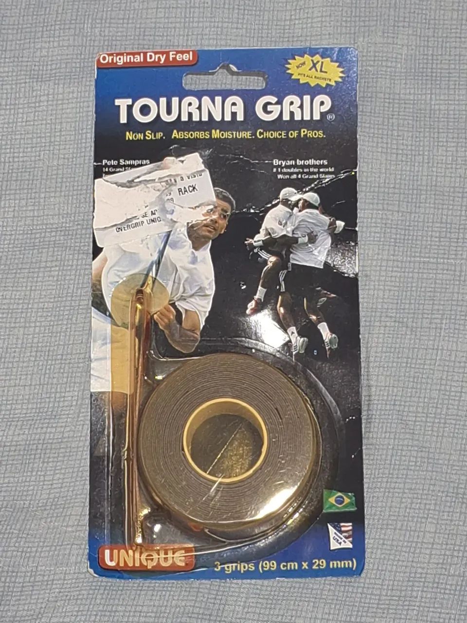Tourna Grip raquete de tênis 3 grips (99cm x 29mm)