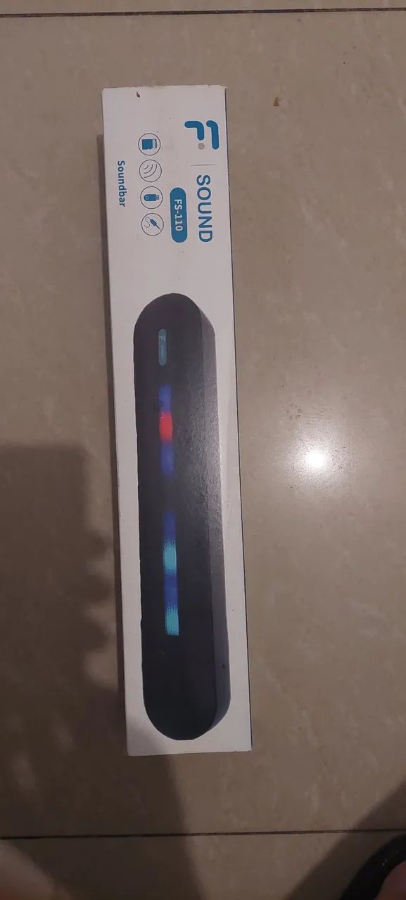 Caixa de som Bluetooth com fm