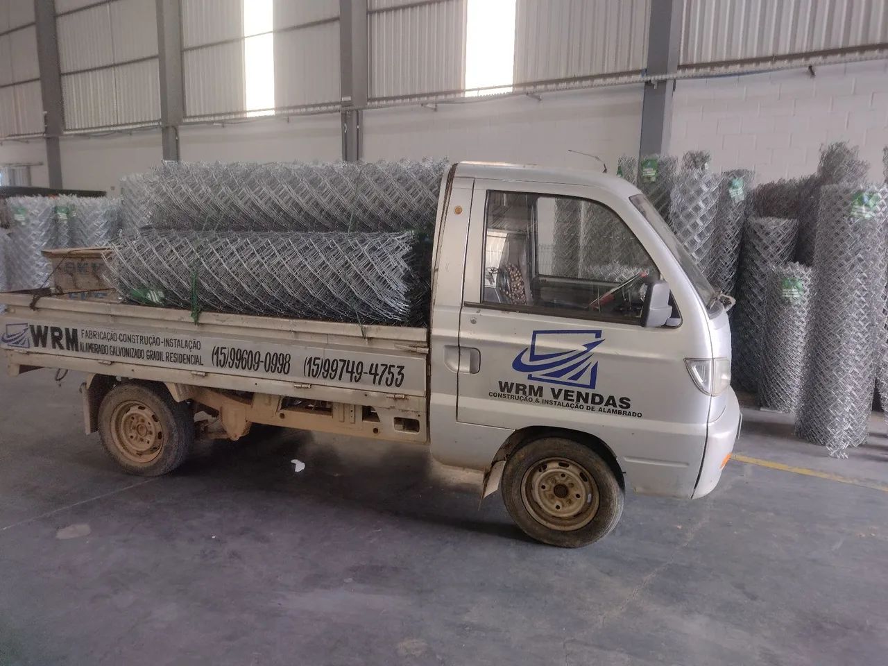 Fabricação e construção e instalação de alambrado galvanizada  - Foto 2