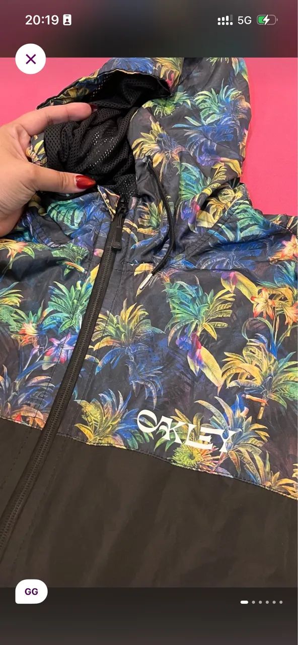 Corta Vento Oakley Novo Original