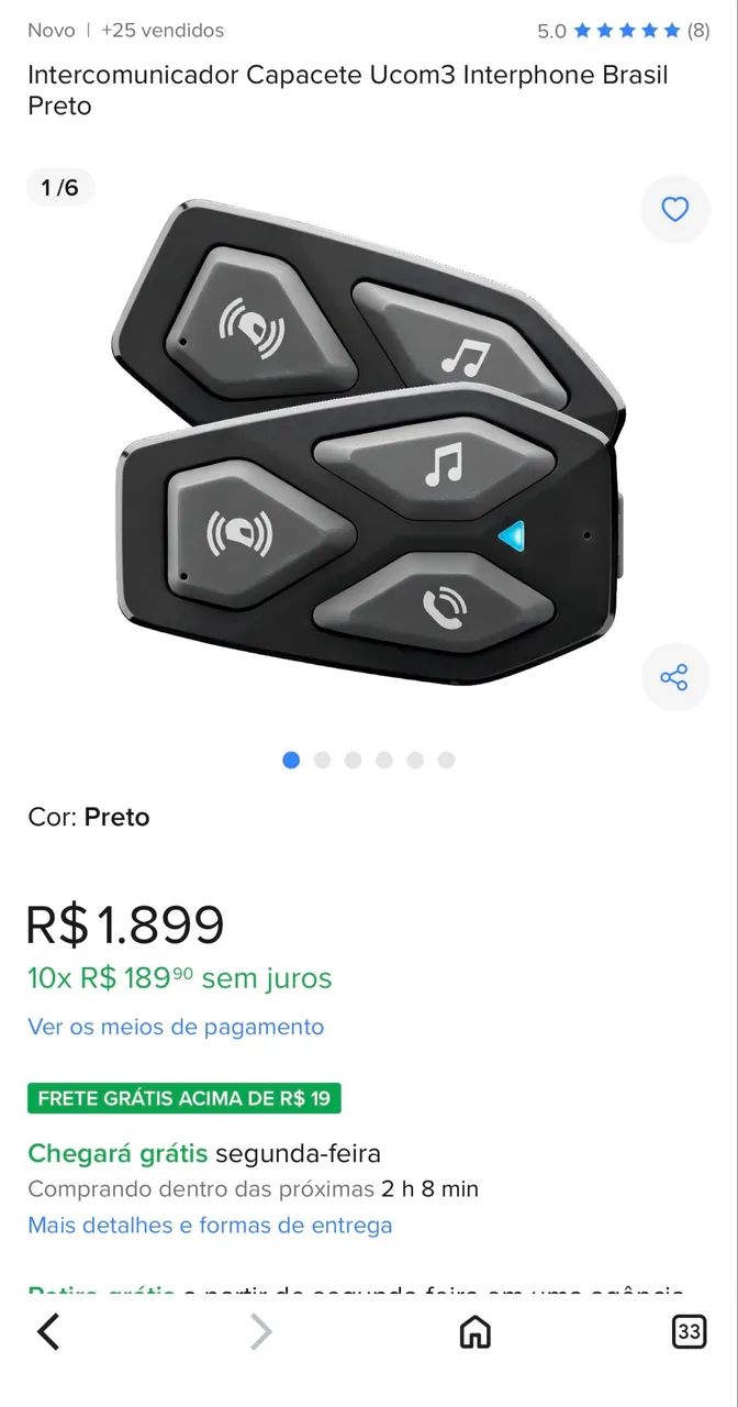 INTERCOMUNICADOR U-COM 3 MOTOCICLISTAS  - Foto 3