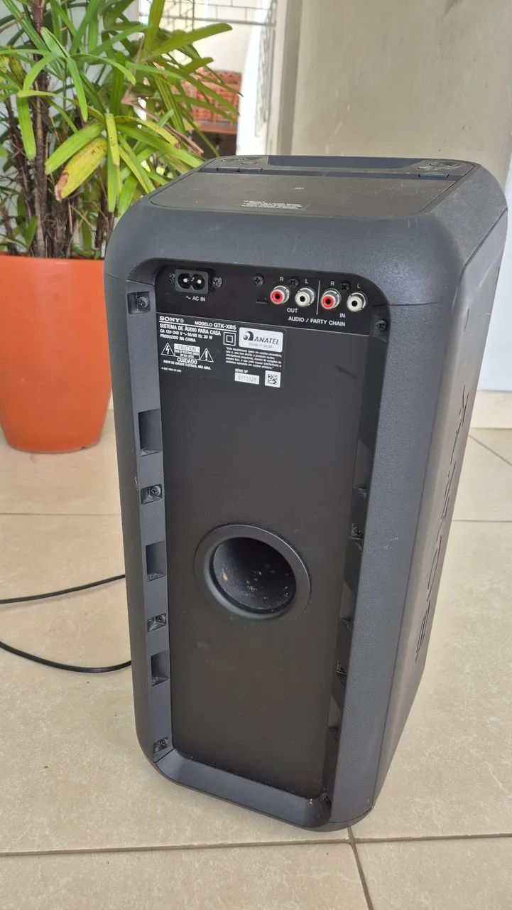 Caixa de som SONY GTK XB5  - Foto 4