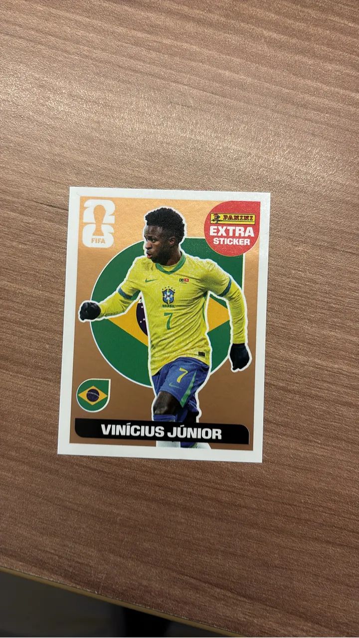 Extra Sticker - Vinicius Junior Bronze 