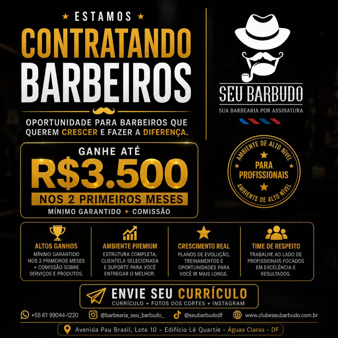 Vaga para barbeiro 1