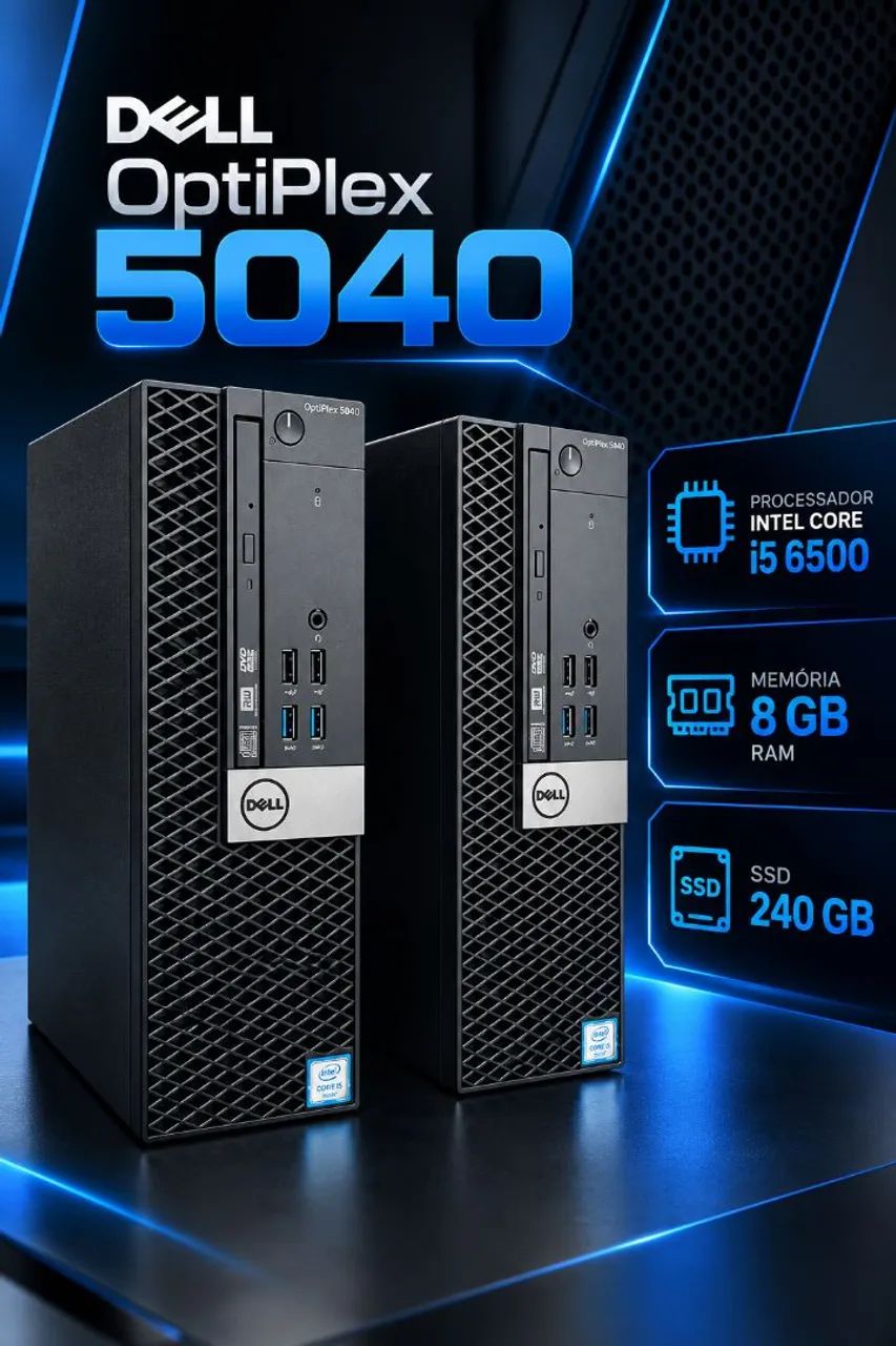 2 computadores Dell optiplex 5040
