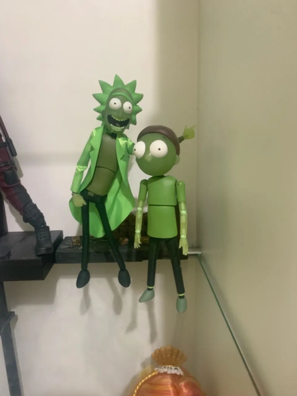 Beast kingdom Rick e Morty action figure 