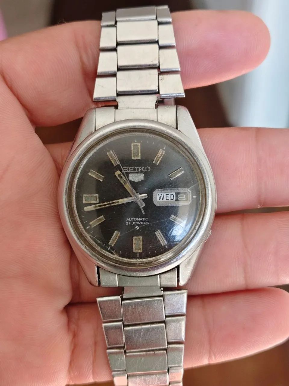 Relógio Seiko5 6119 automático 