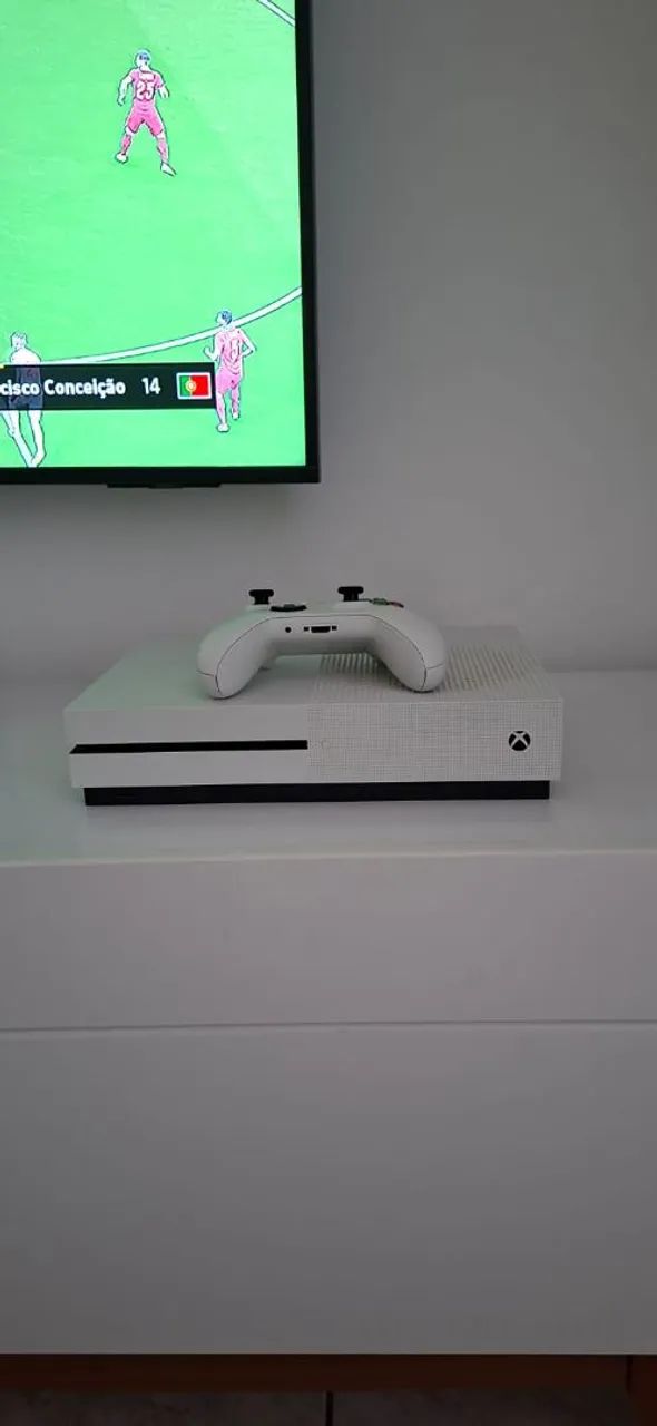 Xbox One S funcionando + Controle original (Único dono) - Foto 2