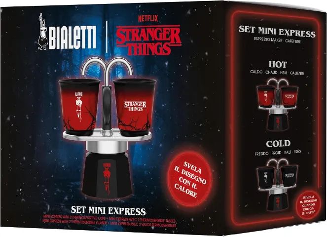 cafeteira bialetti stranger things moka #nova - Foto 4