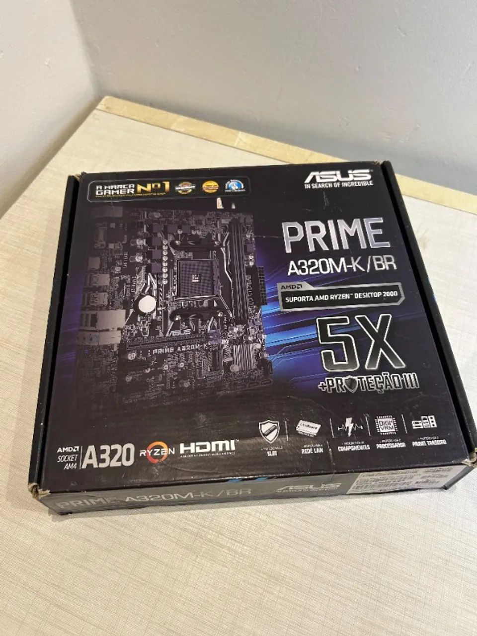 Placa ASUS a320m-k/br | APENAS A PLACA - Foto 3