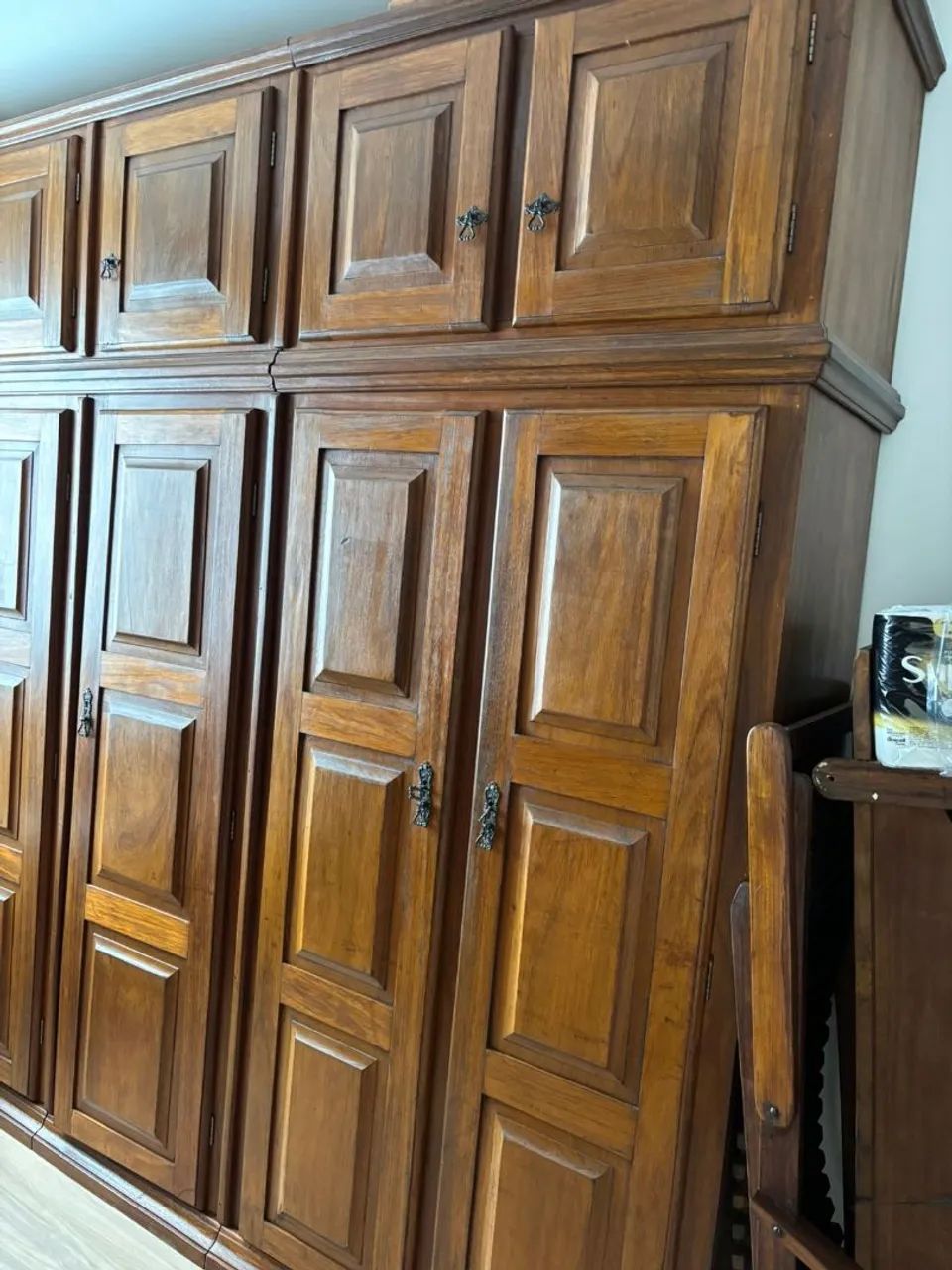 Guarda Roupa Casal Madeira maciça  - Foto 3