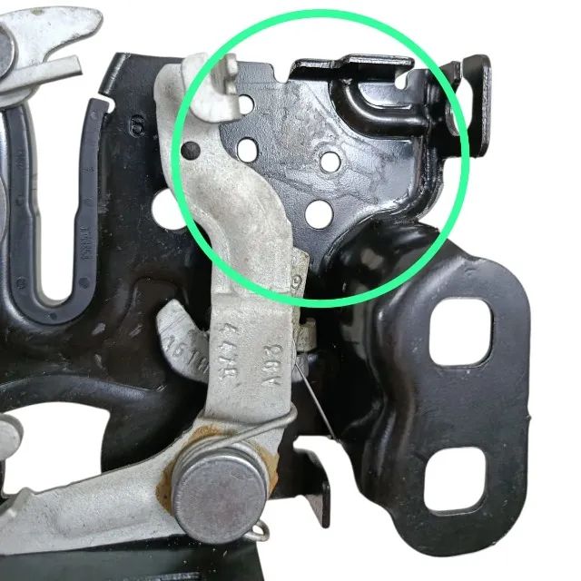 Fechadura do Capô Jeep Compass Commander 2017 a 2018 SEM SENSOR - Foto 3