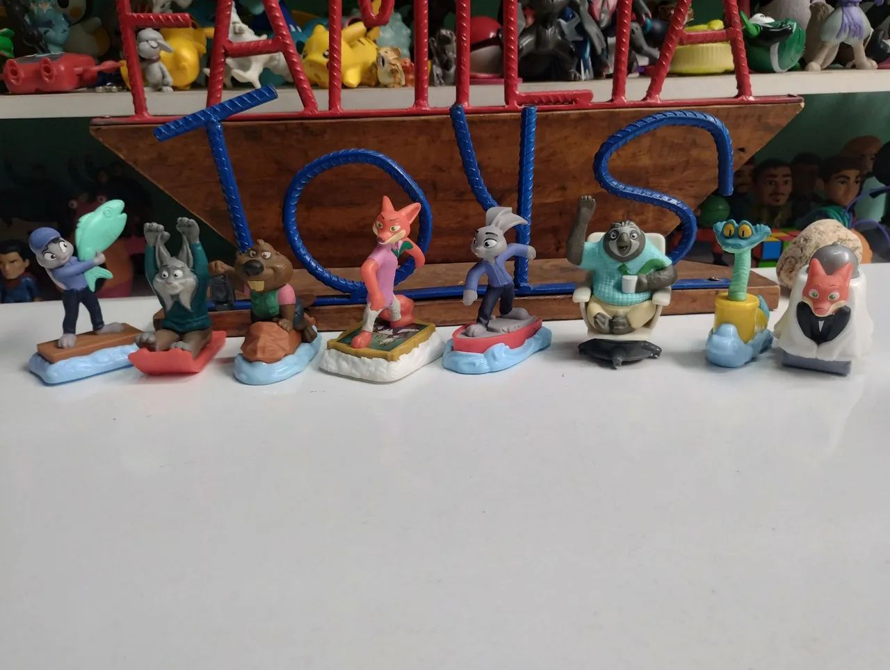 Personagens Zootopia unidade 