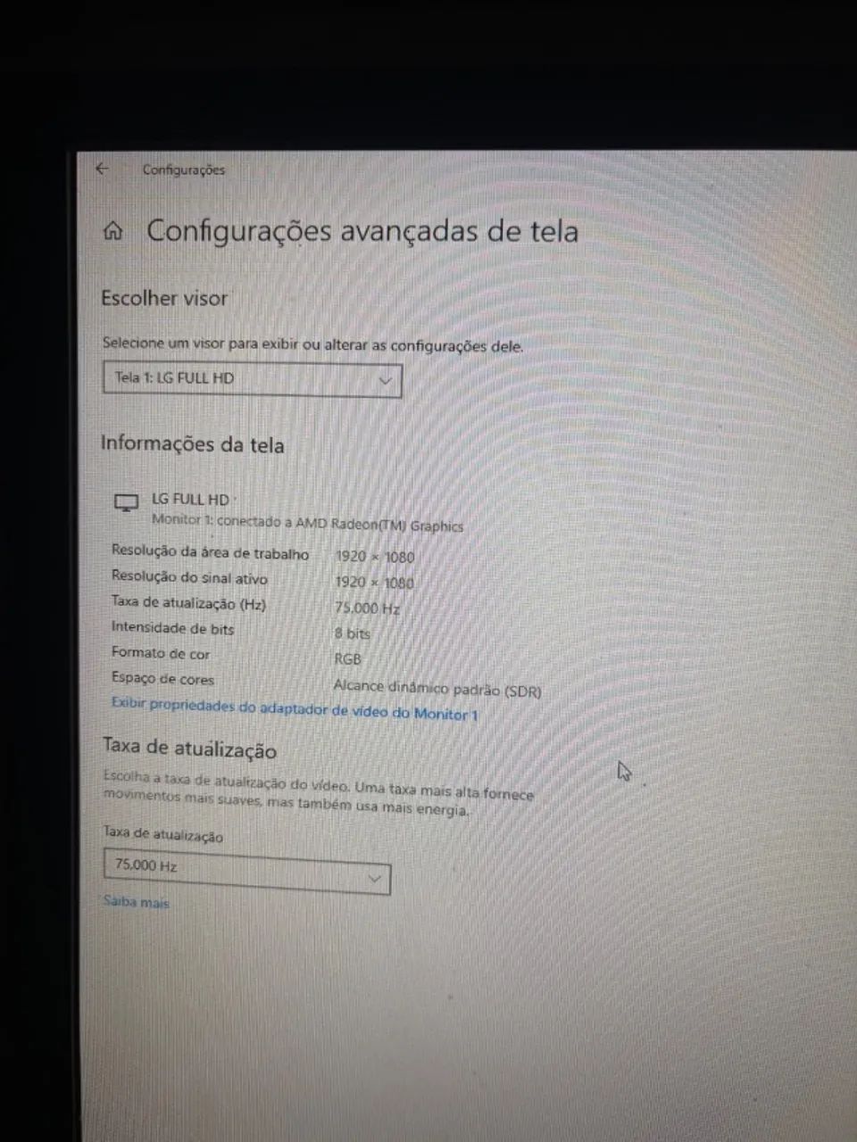 MONITOR LG 75HZ - Foto 3