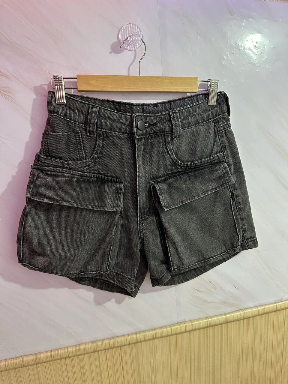 Short cargo feminino - Foto 4