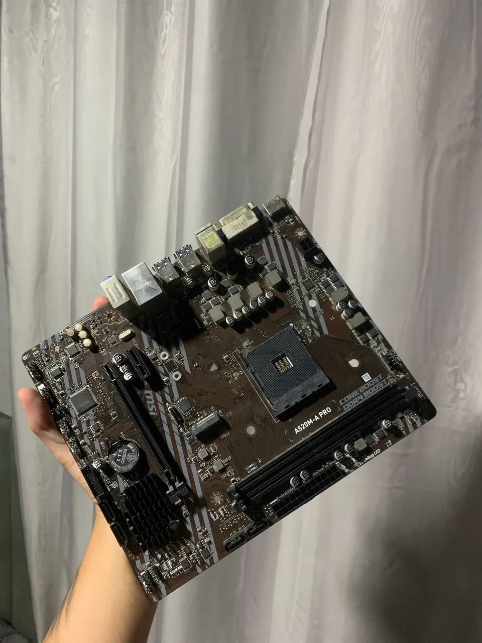Placa Mãe MSI A520M-A PRO - Foto 3