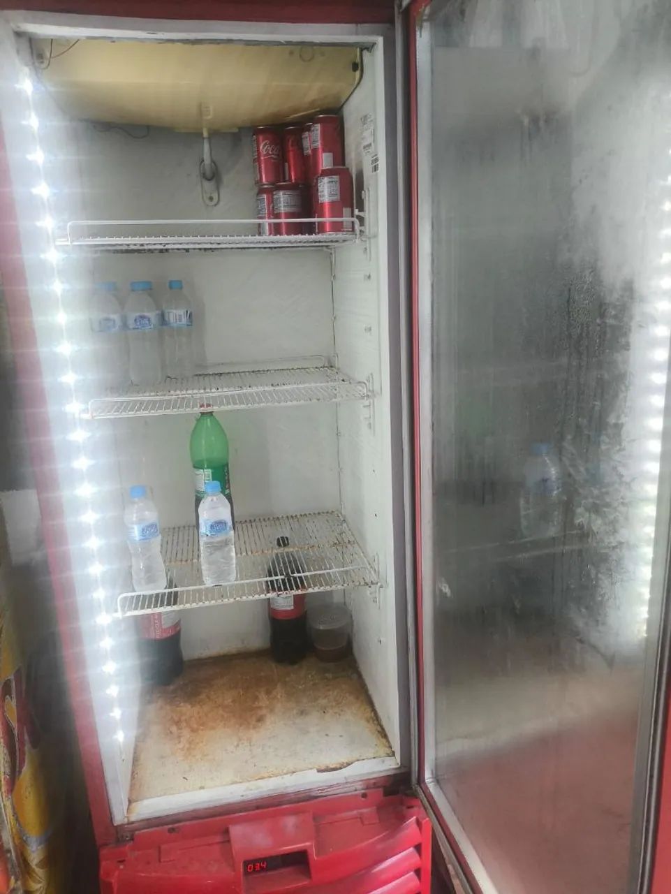 Freezer coca cola 