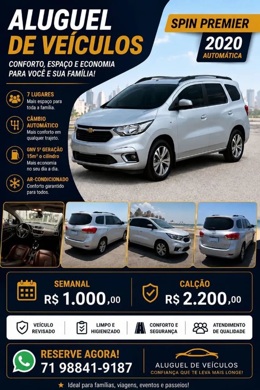 Chevrolet Spin SPIN PREMIER 1.8 8V Econo.Flex 5p Aut. 2020