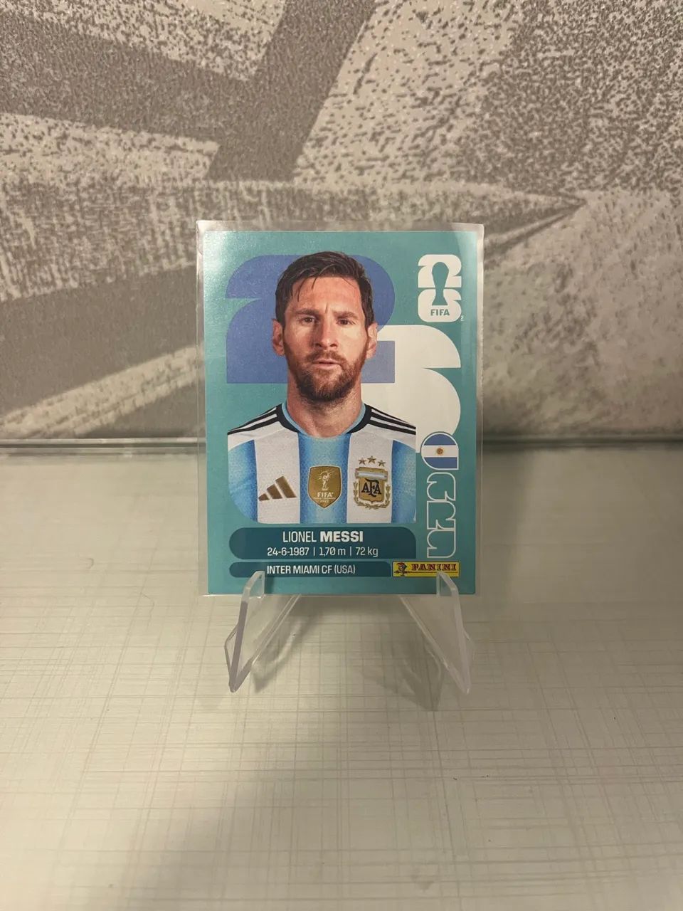 Figurinha Lionel Messi 2026