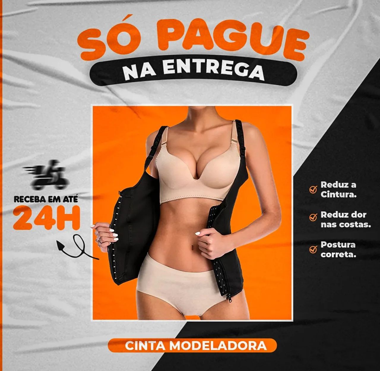 Cinta Colete Modeladora