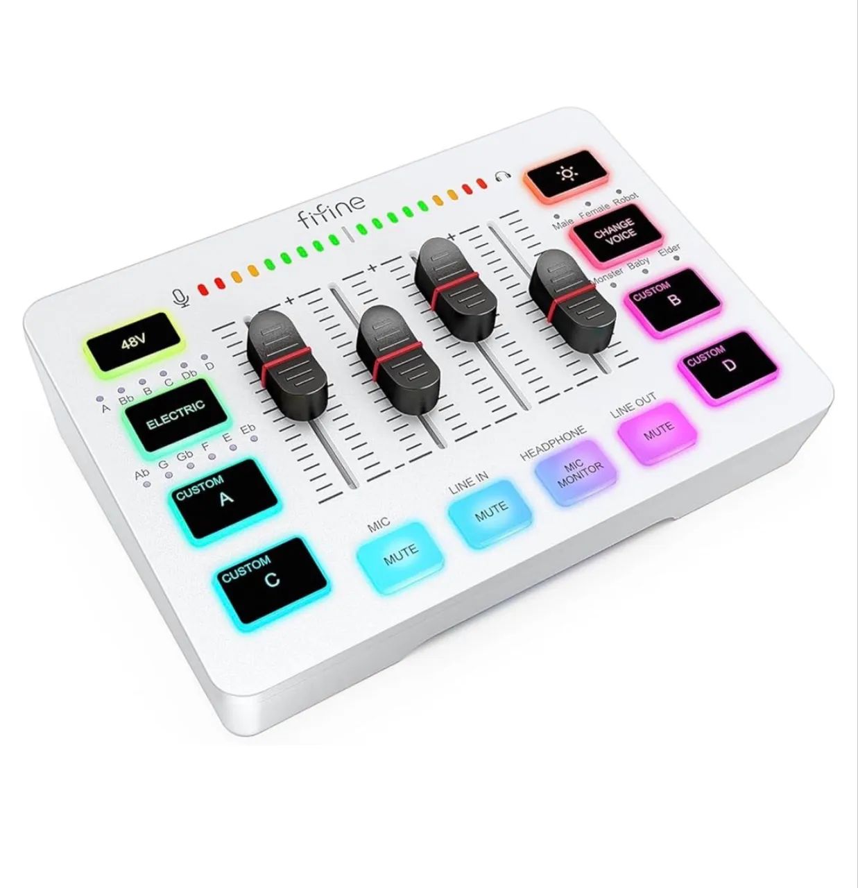 Mixer de áudio FIFINE SC3