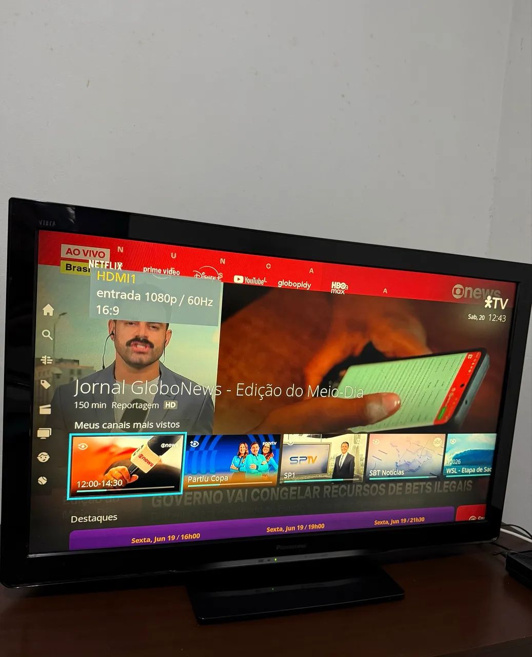 TV PANASONIC VIERA 42? FULL HD À VENDA  - Foto 3