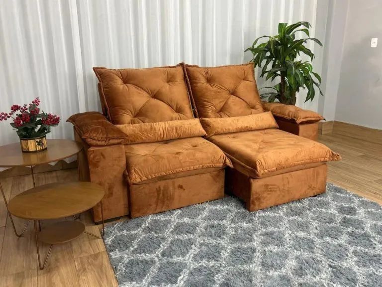 Sofa 2,00m Retratil D33 Molas