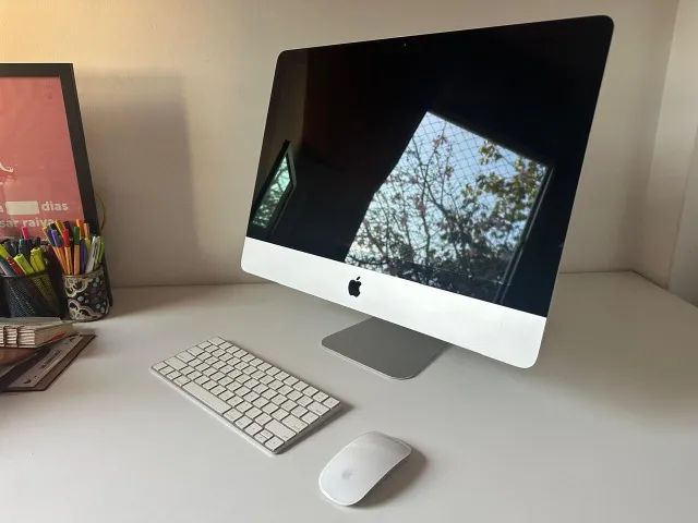 iMac 21.5 Late 2015 i5 8gb + Magic Keyboard e Magic Mouse Apple + Brinde iPad 2015 - Foto 2