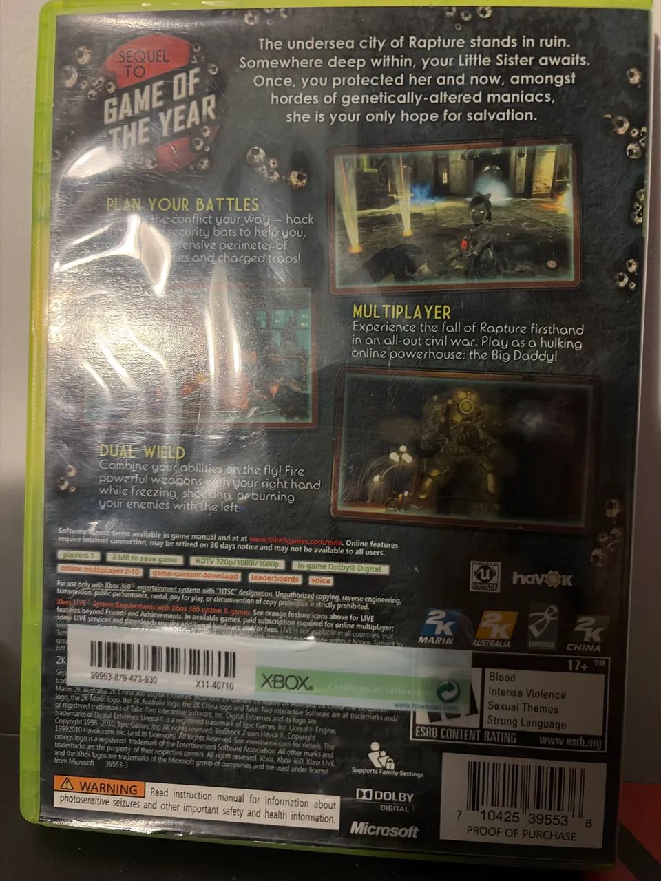 Bioshock 2 - Xbox 360 - Foto 2