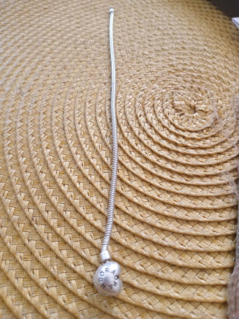 Pulseira prata Pandora/ Anel prata  - Foto 3