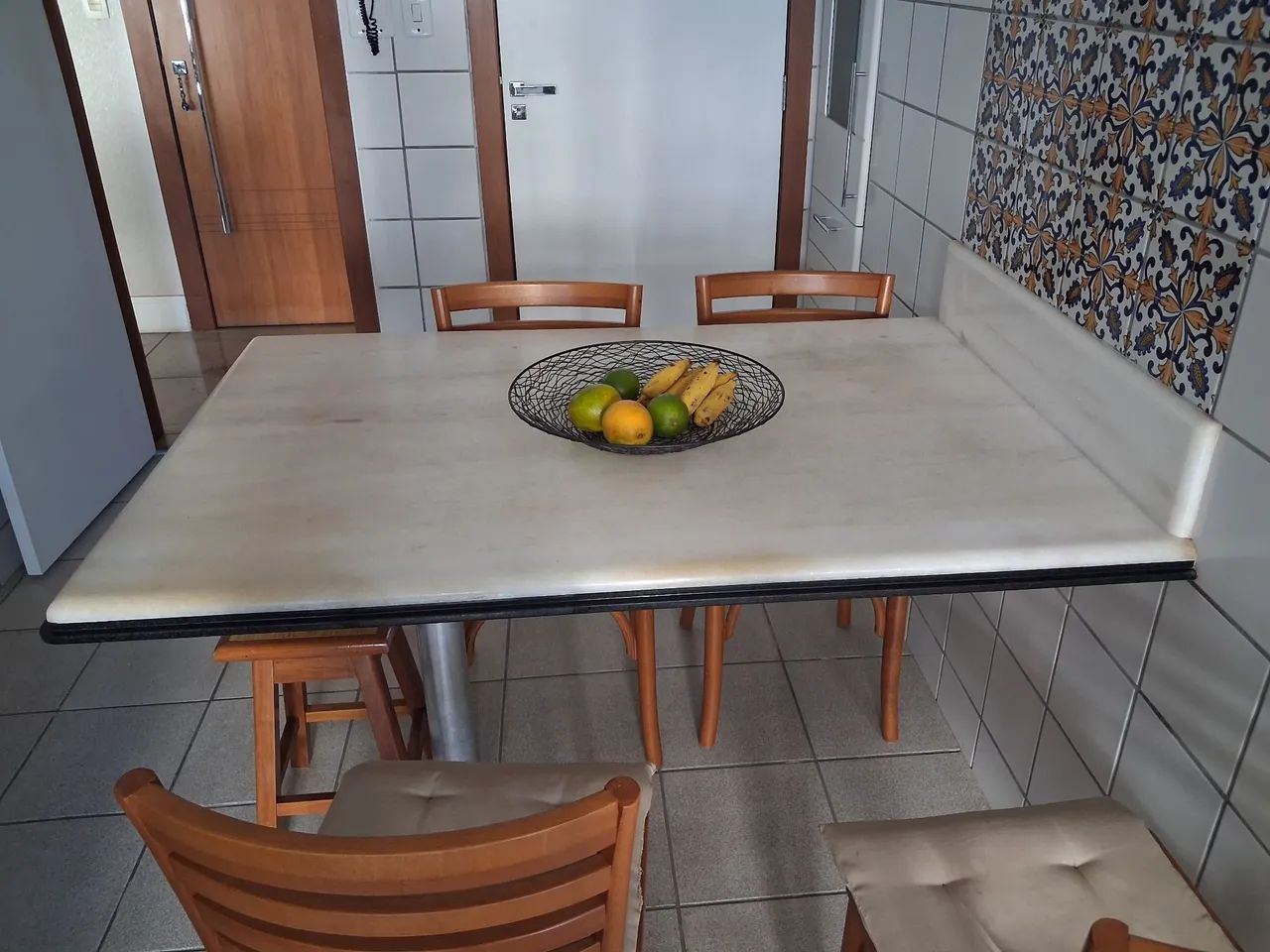Mesa de Granito Branca 
