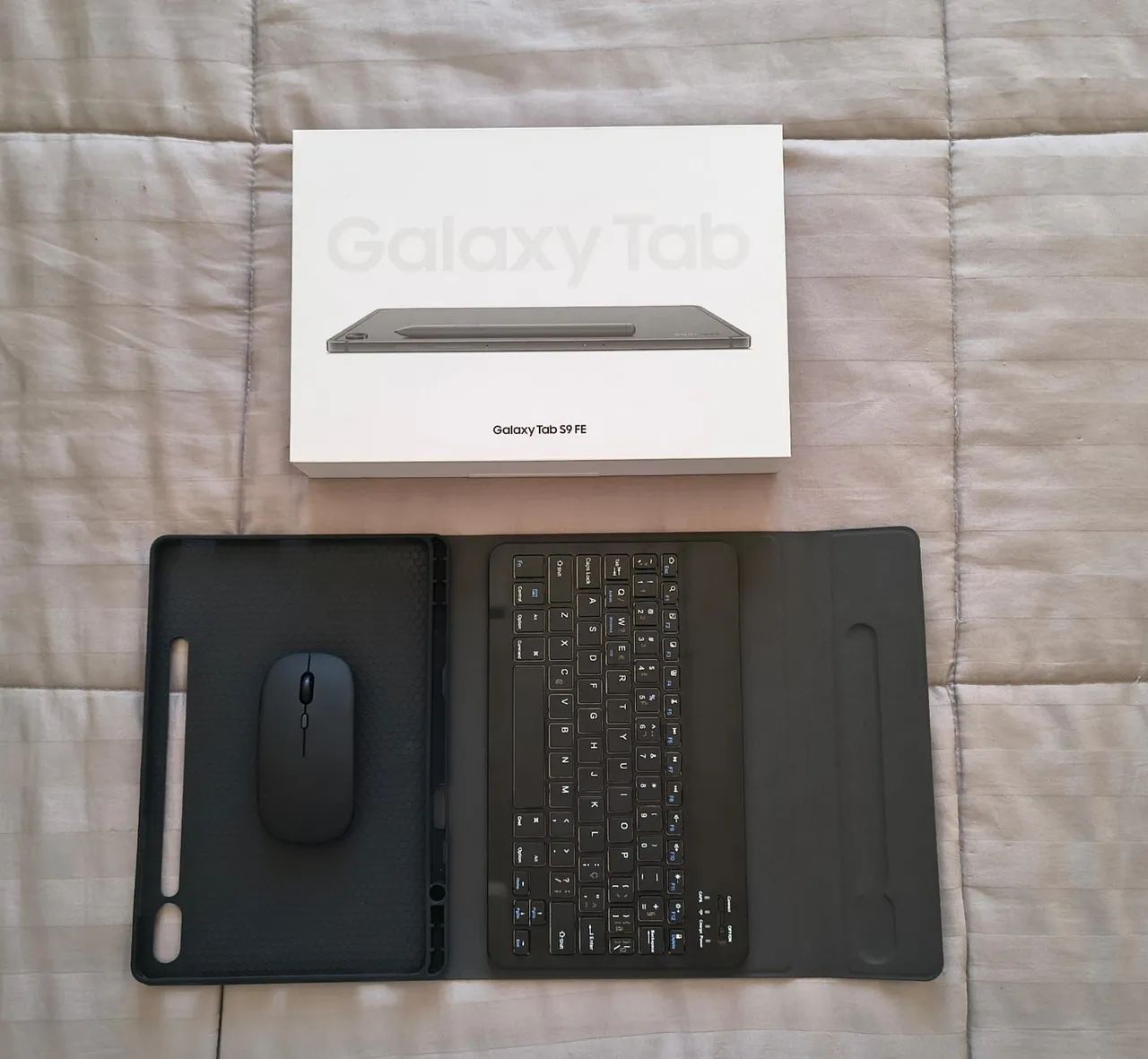 Tablet Galaxy S9 FE + TECLADO E MOUSE BLUETOOTH - Foto 2
