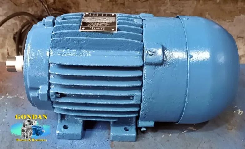 Moto Freio WEG 2cv/hp  (1,5kw) 4 Polos (1700rpm) Trifásico 220v 380V - Foto 2