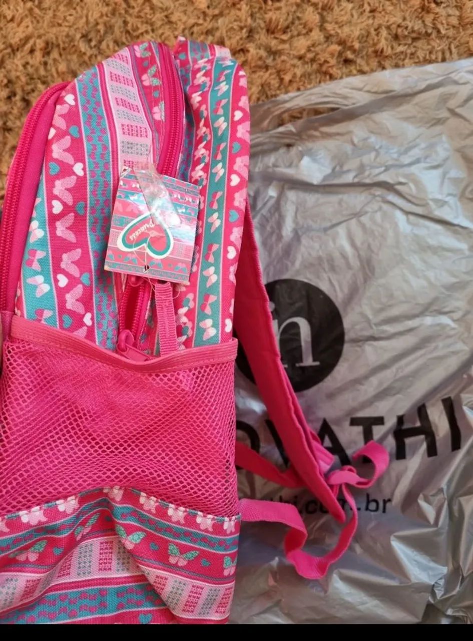 Mochila Nova com Lantejoulas  - Foto 3