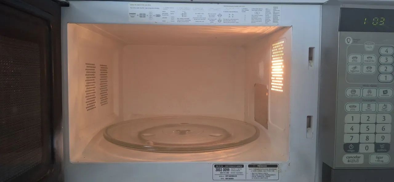 Vendo Micro-ondas Consul Facilite Cinza - Foto 5