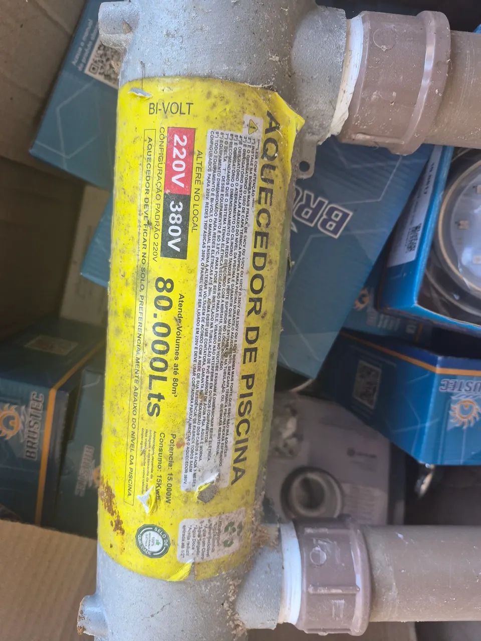 Vendo aquecedor de piscina  - Foto 3
