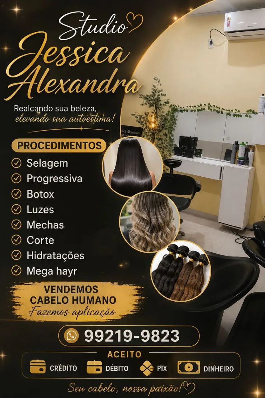 Vendas e aplicações de cabelo humano 