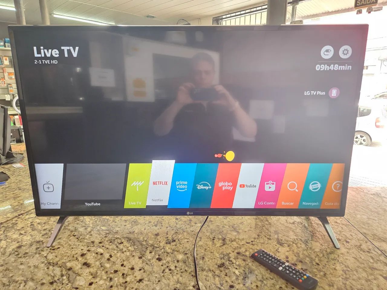 Televisão smart 43 polegadas LG