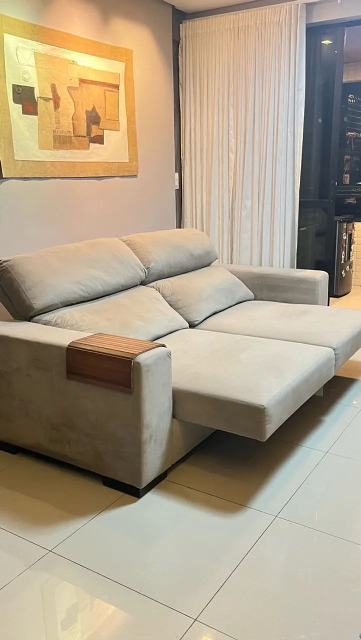 Sofá SUPER confortável! Ainda com a opção de reclinar e expandir!!! - Foto 3