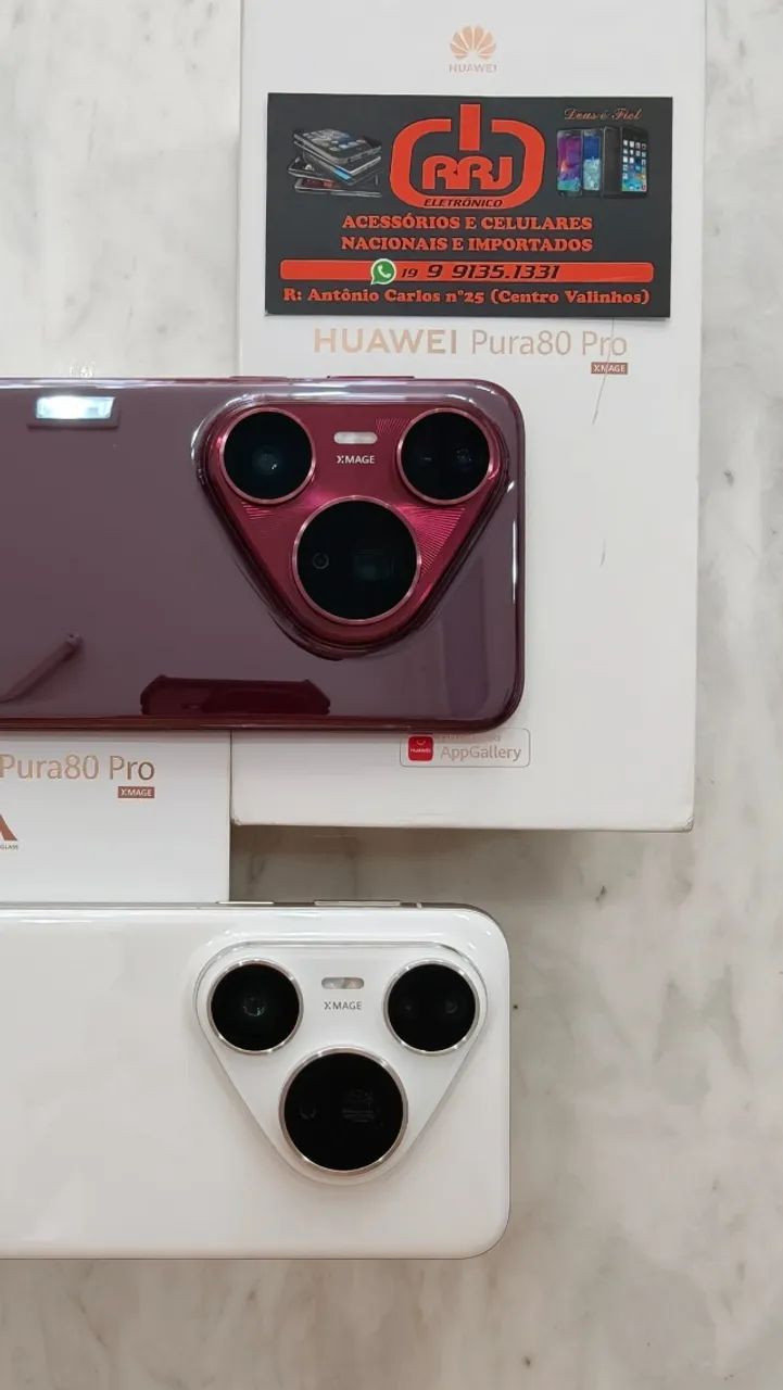 HUAWEI Pura 80 Pro 12GB 512GB Global - Celulares e Smartphones HUAWEI Pura 80 Pro 12GB 512GB Global - Celulares e Smartphones