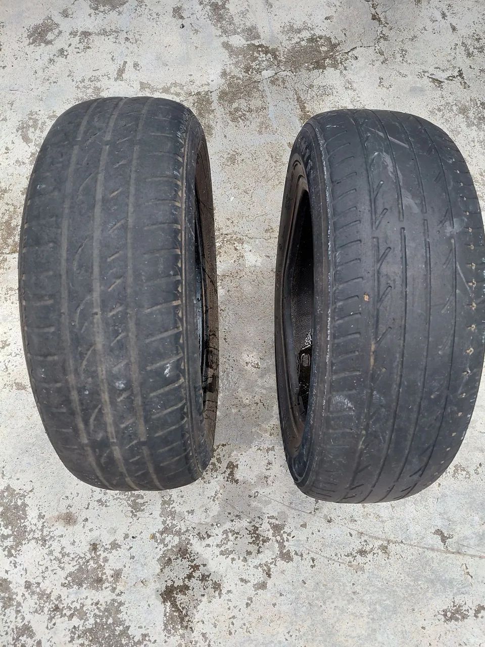 Pneus "quebra-galho" para sítio ou cidade, aro 15, 185/65. - Foto 2