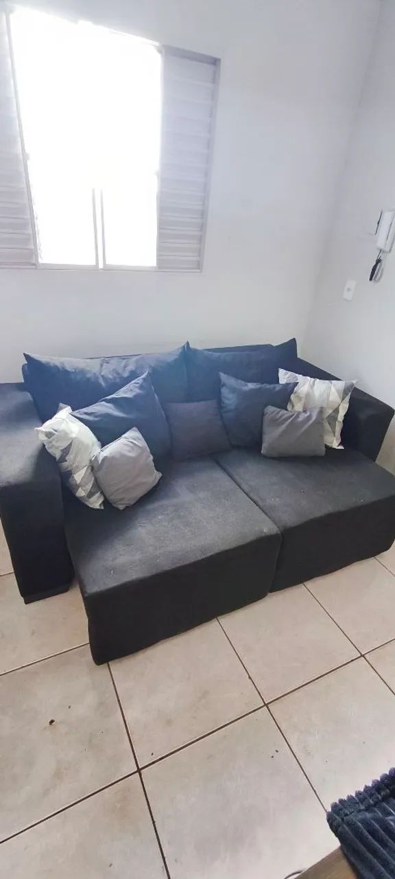 Sofá retrátil 2 lugares