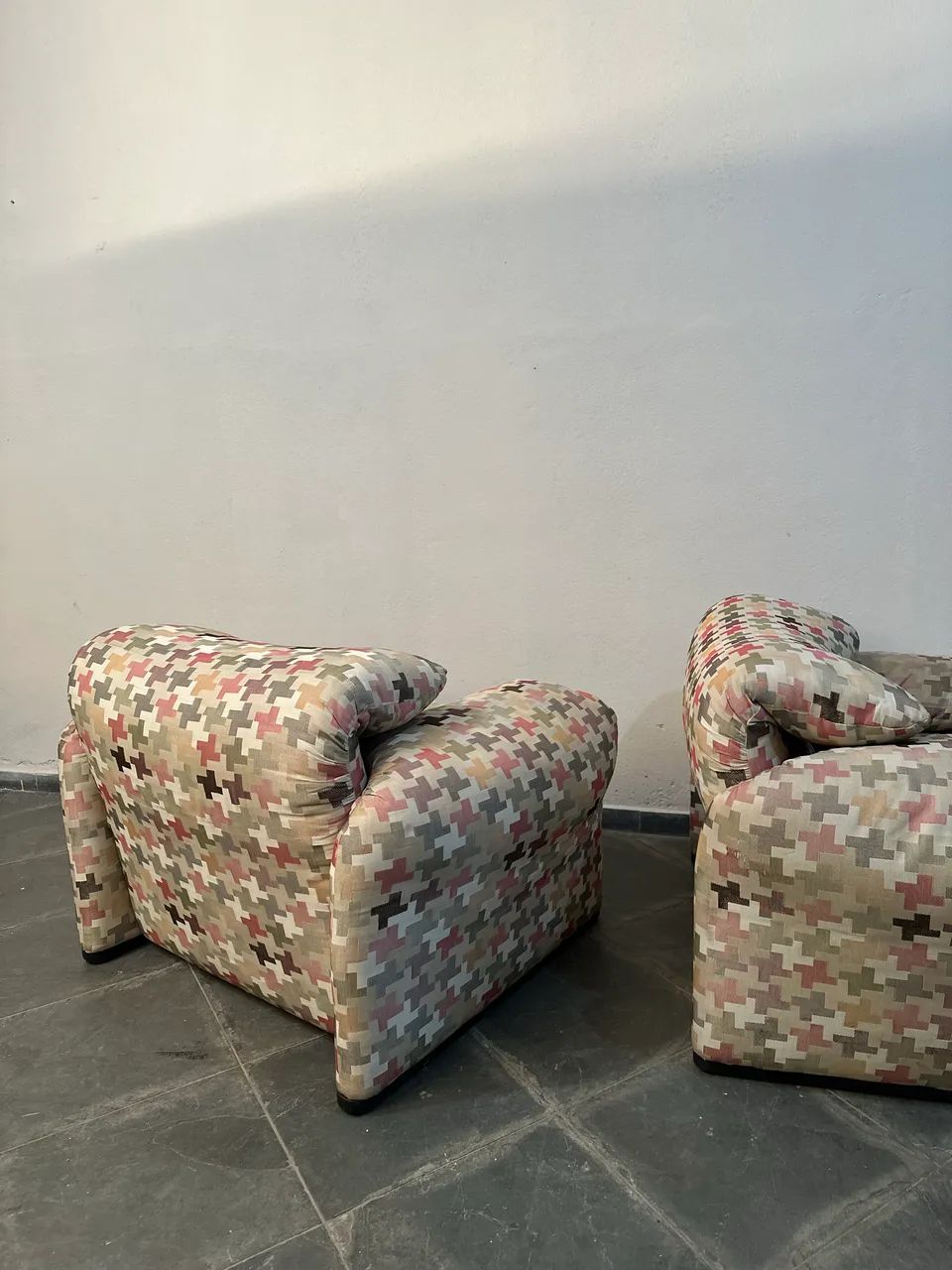 Poltronas Maralunga Vico Magistretti 1970 - Foto 3
