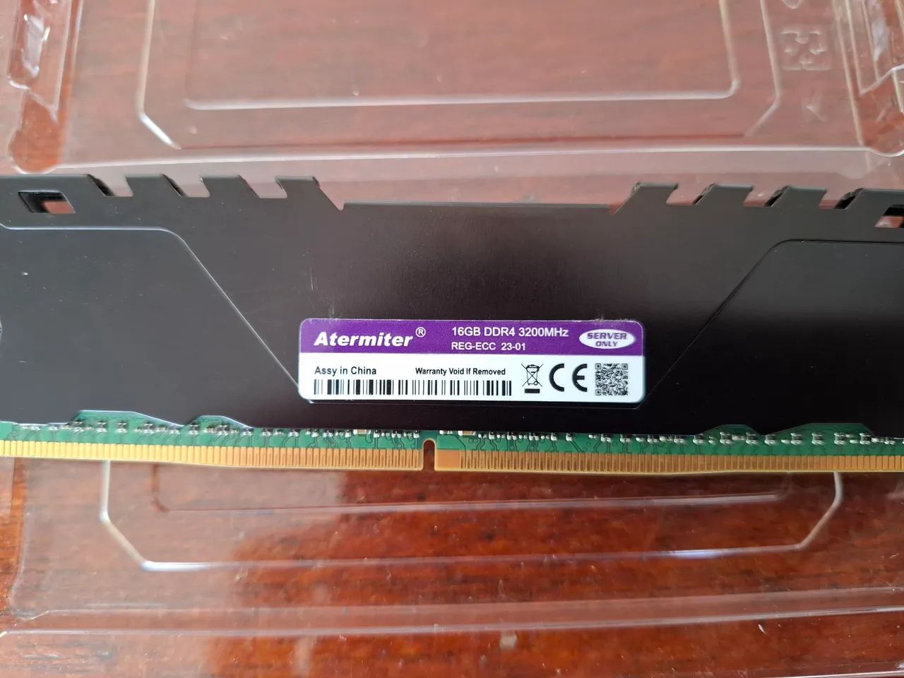 Memória RAM Atermiter DDR4 ECC, 16GB, 3200 MT/s. - Foto 2