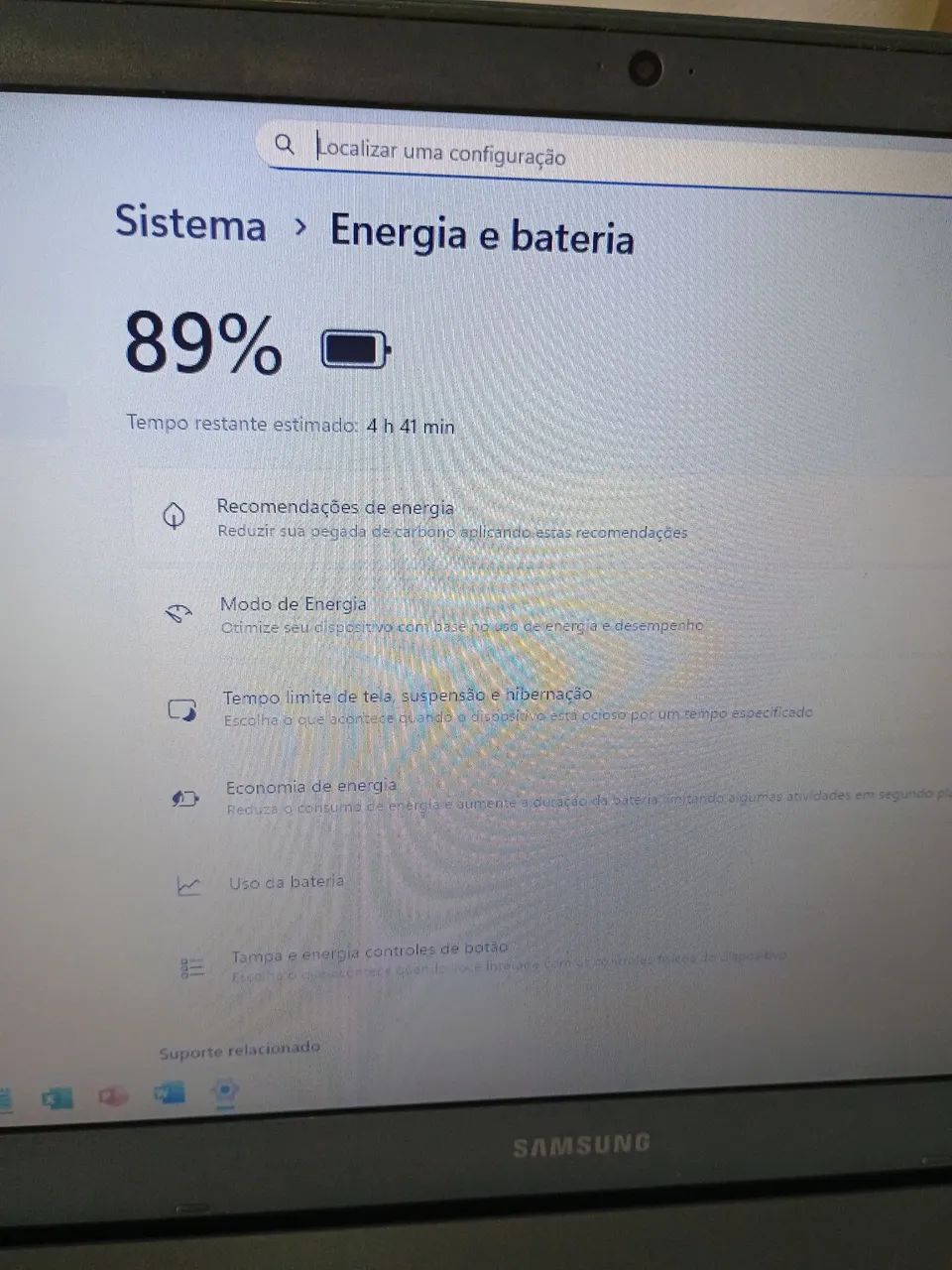 Notebook Samsung Essentials  **A OPÇÃO 6 X SEM JUROS NÃO E VALIDA** E DO OLX, NÃO E MINHA. - Foto 5