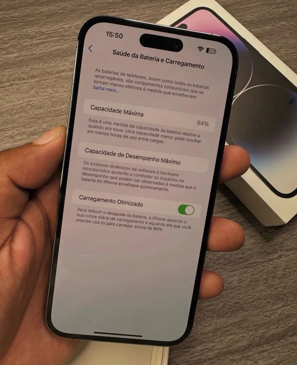 iPhone 14 Pro max - 256 GB / bateria 86% - C/ Caixa  - Foto 2